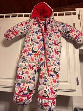 COLUMBIA INFANT SNUGGLY BUNNY II BUNTING size 18-24 months Water-resistant fab